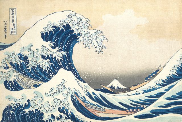 Great Wave off Kanagawa by Hokusai