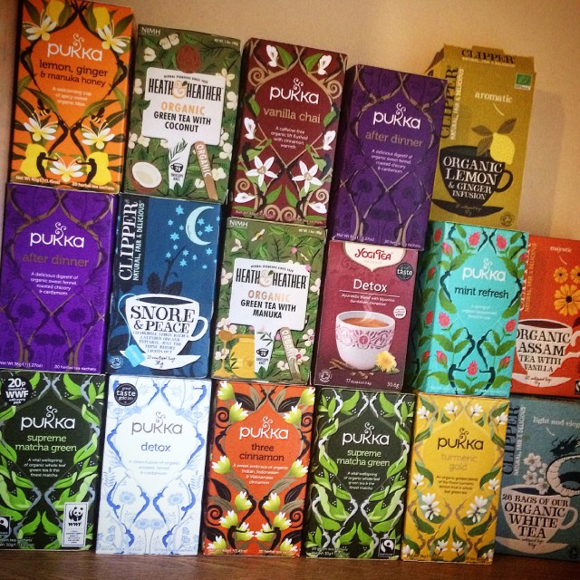 My tea collection