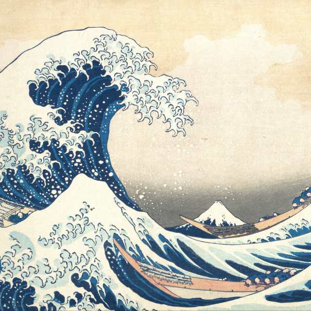 The Great Wave Off Kanagawa by Hokusai