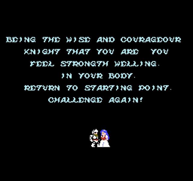 Ghosts 'n Goblins being the wise and courageour knight