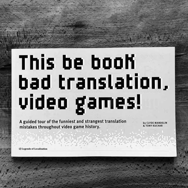 This be book bad translation, video games!